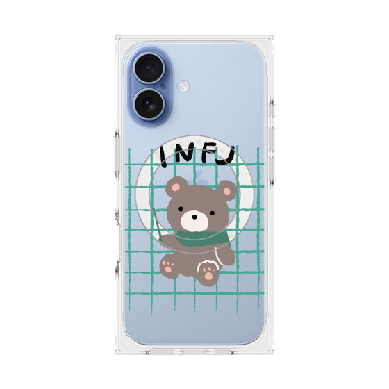 プレミアムスクエアケース with MagSafe［ オリジナル - INFJ 提唱者 - キャラクター ］