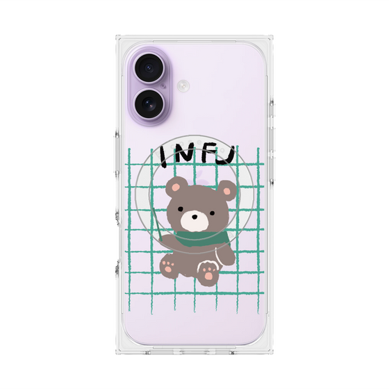 プレミアムスクエアケース with MagSafe［ オリジナル - INFJ 提唱者 - キャラクター ］