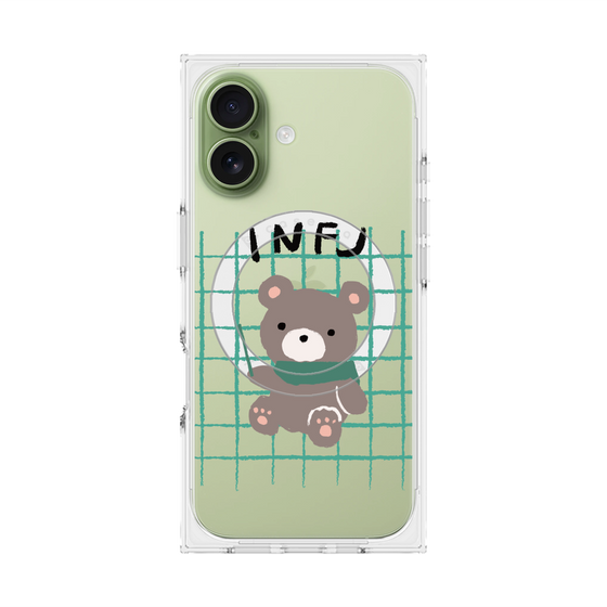 プレミアムスクエアケース with MagSafe［ オリジナル - INFJ 提唱者 - キャラクター ］