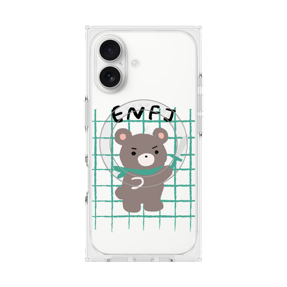 プレミアムスクエアケース with MagSafe［ オリジナル - ENFJ 主人公 - キャラクター ］