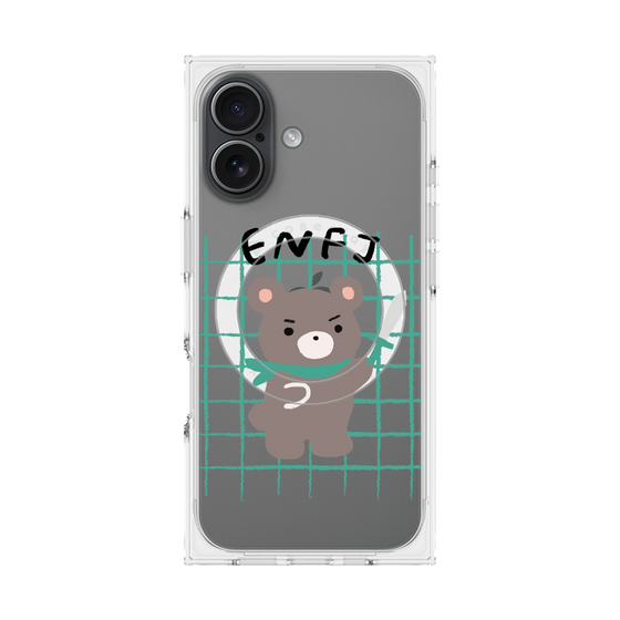 プレミアムスクエアケース with MagSafe［ オリジナル - ENFJ 主人公 - キャラクター ］