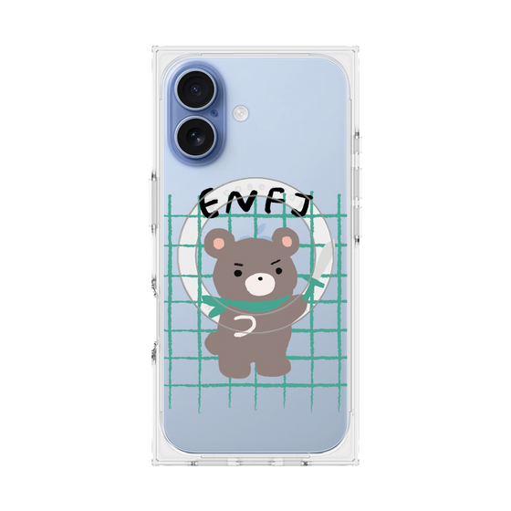 プレミアムスクエアケース with MagSafe［ オリジナル - ENFJ 主人公 - キャラクター ］