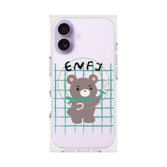 プレミアムスクエアケース with MagSafe［ オリジナル - ENFJ 主人公 - キャラクター ］