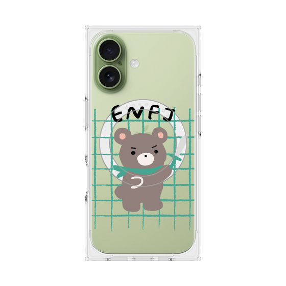 プレミアムスクエアケース with MagSafe［ オリジナル - ENFJ 主人公 - キャラクター ］