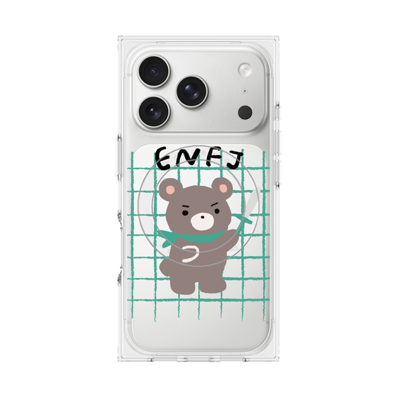 プレミアムスクエアケース with MagSafe［ オリジナル - ENFJ 主人公 - キャラクター ］