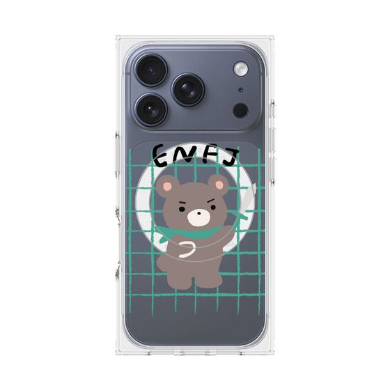 プレミアムスクエアケース with MagSafe［ オリジナル - ENFJ 主人公 - キャラクター ］