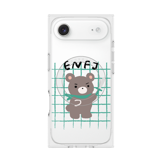 プレミアムスクエアケース with MagSafe［ オリジナル - ENFJ 主人公 - キャラクター ］