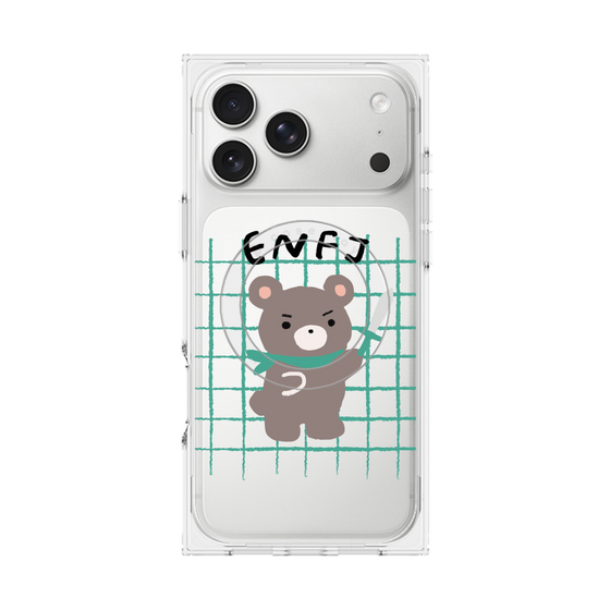 プレミアムスクエアケース with MagSafe［ オリジナル - ENFJ 主人公 - キャラクター ］