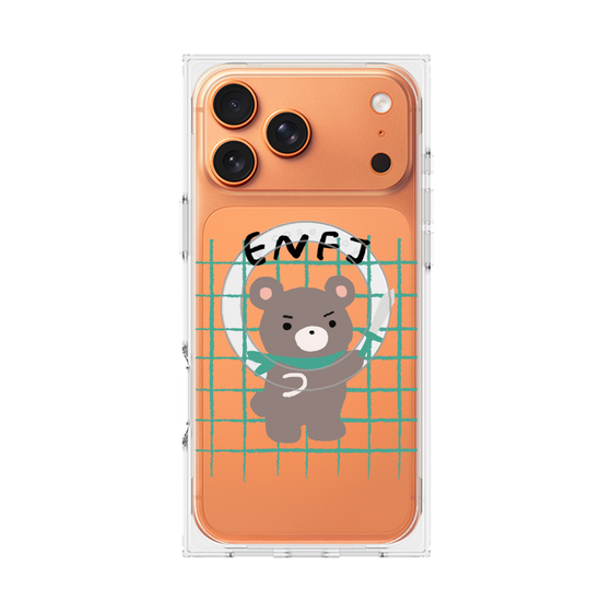 プレミアムスクエアケース with MagSafe［ オリジナル - ENFJ 主人公 - キャラクター ］
