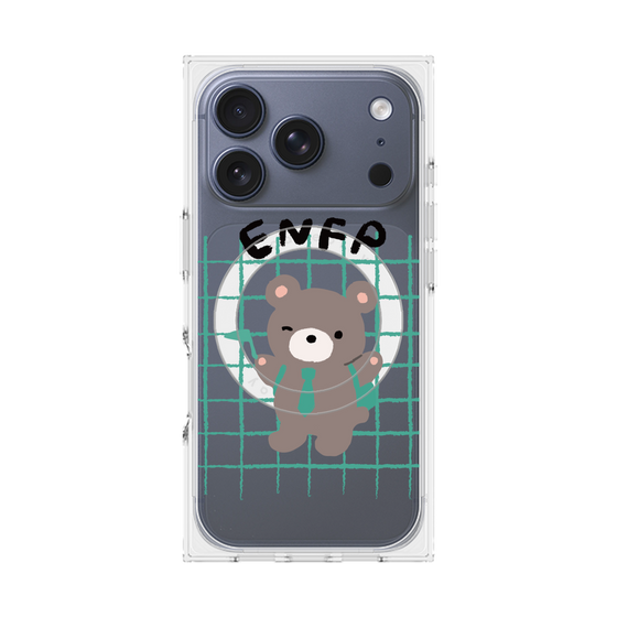 プレミアムスクエアケース with MagSafe［ オリジナル - ENFP 運動家 - キャラクター ］
