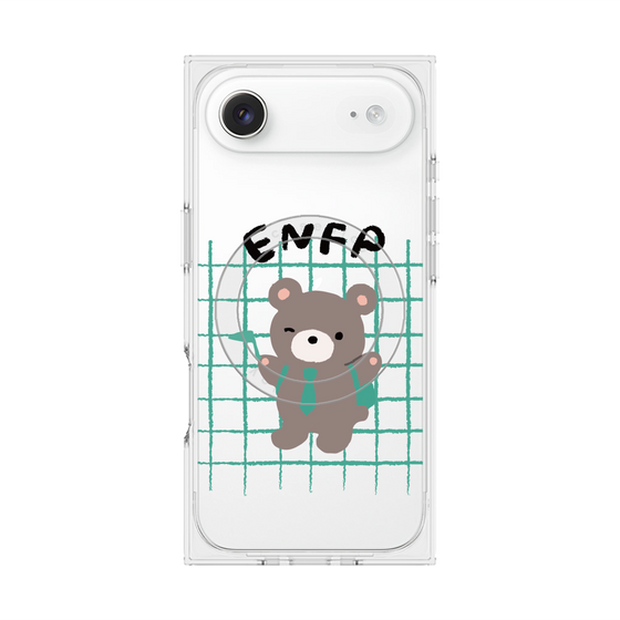 プレミアムスクエアケース with MagSafe［ オリジナル - ENFP 運動家 - キャラクター ］