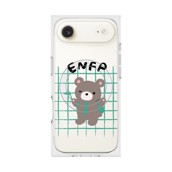 プレミアムスクエアケース with MagSafe［ オリジナル - ENFP 運動家 - キャラクター ］