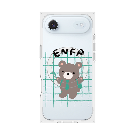 プレミアムスクエアケース with MagSafe［ オリジナル - ENFP 運動家 - キャラクター ］