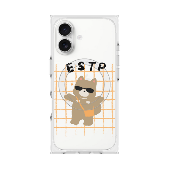 プレミアムスクエアケース with MagSafe［ オリジナル - ESTP 起業家 - キャラクター ］