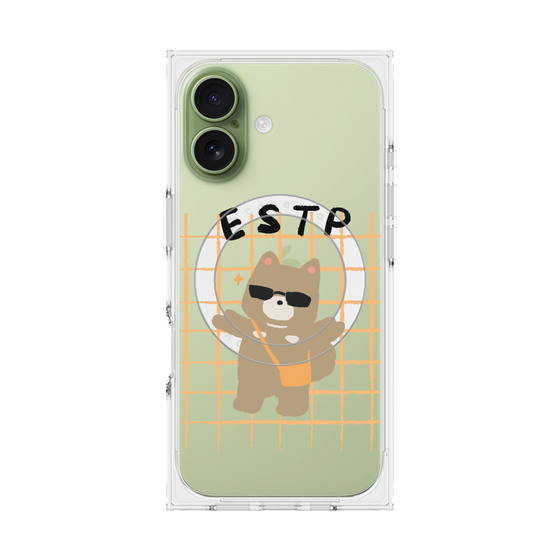 プレミアムスクエアケース with MagSafe［ オリジナル - ESTP 起業家 - キャラクター ］