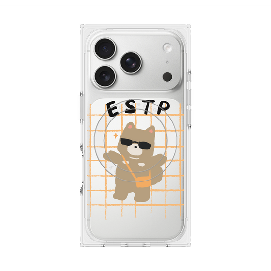 プレミアムスクエアケース with MagSafe［ オリジナル - ESTP 起業家 - キャラクター ］