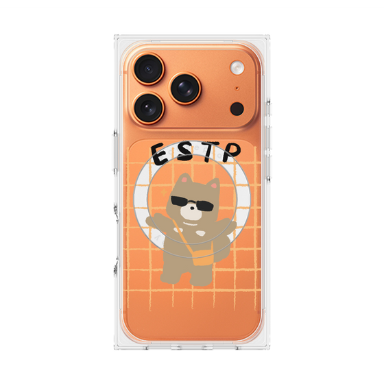 プレミアムスクエアケース with MagSafe［ オリジナル - ESTP 起業家 - キャラクター ］