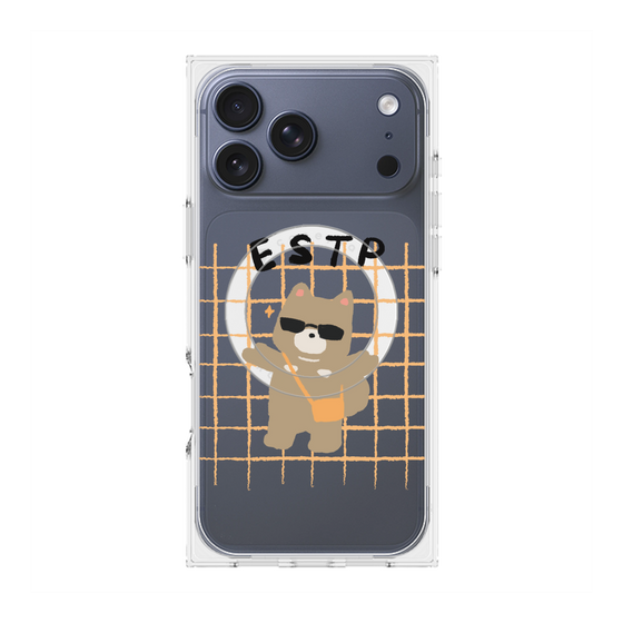 プレミアムスクエアケース with MagSafe［ オリジナル - ESTP 起業家 - キャラクター ］