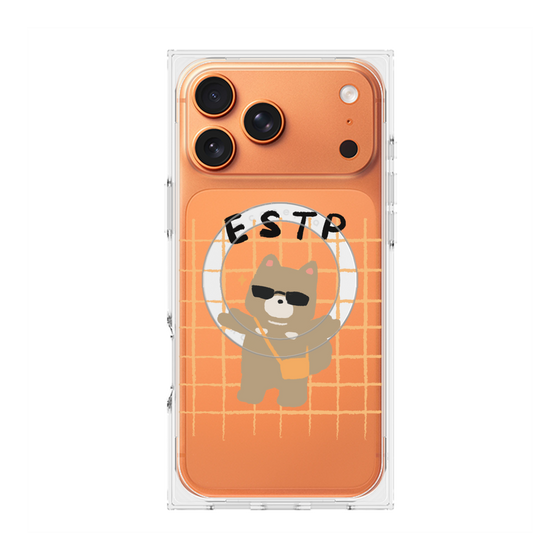 プレミアムスクエアケース with MagSafe［ オリジナル - ESTP 起業家 - キャラクター ］