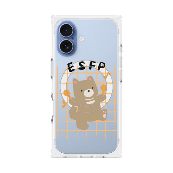 プレミアムスクエアケース with MagSafe［ オリジナル - ESFP エンターテイナー - キャラクター ］