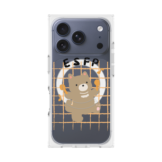 プレミアムスクエアケース with MagSafe［ オリジナル - ESFP エンターテイナー - キャラクター ］