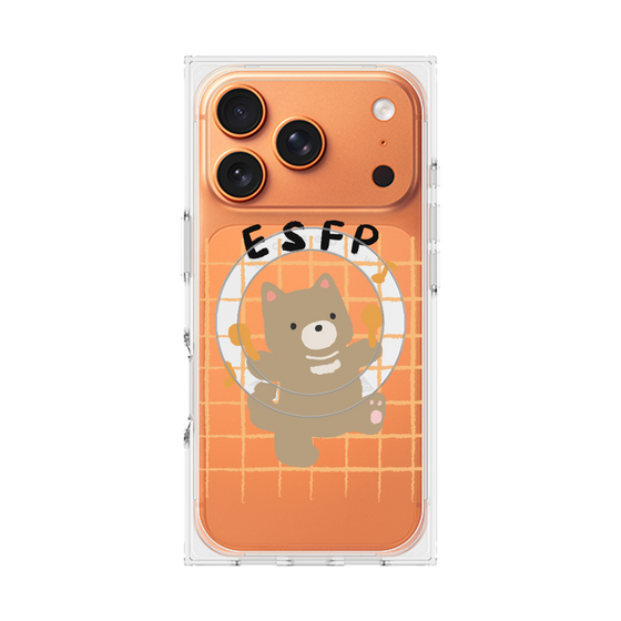 プレミアムスクエアケース with MagSafe［ オリジナル - ESFP エンターテイナー - キャラクター ］