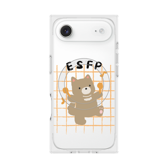 プレミアムスクエアケース with MagSafe［ オリジナル - ESFP エンターテイナー - キャラクター ］