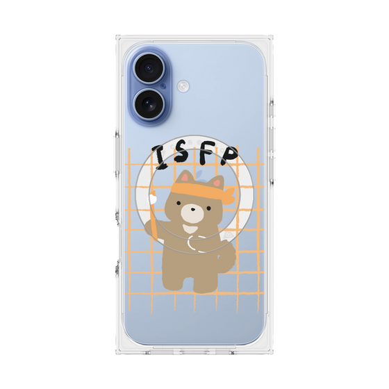 プレミアムスクエアケース with MagSafe［ オリジナル - ISFP 冒険家 - キャラクター ］