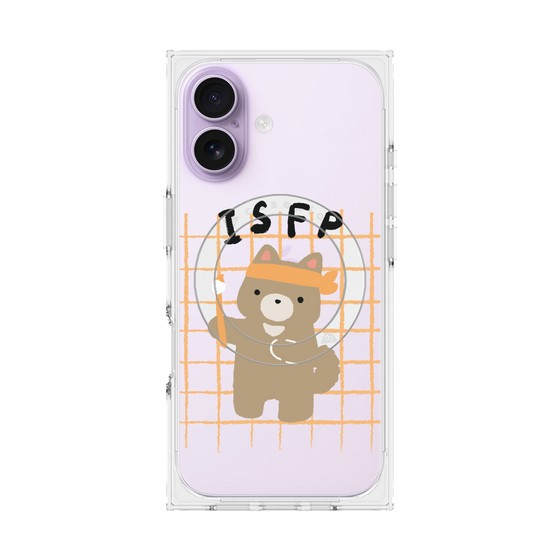 プレミアムスクエアケース with MagSafe［ オリジナル - ISFP 冒険家 - キャラクター ］