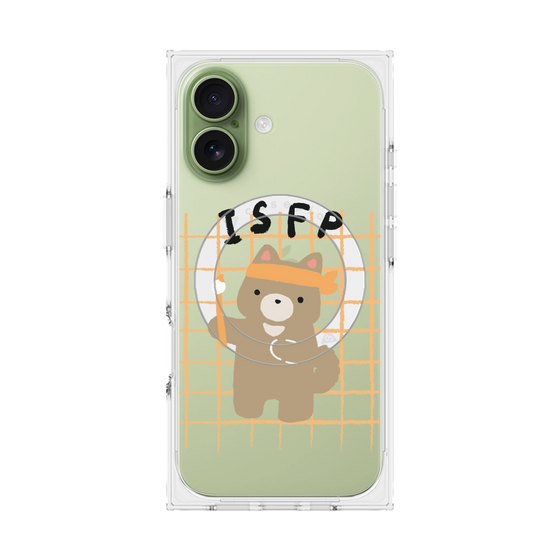 プレミアムスクエアケース with MagSafe［ オリジナル - ISFP 冒険家 - キャラクター ］