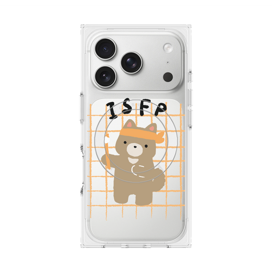 プレミアムスクエアケース with MagSafe［ オリジナル - ISFP 冒険家 - キャラクター ］
