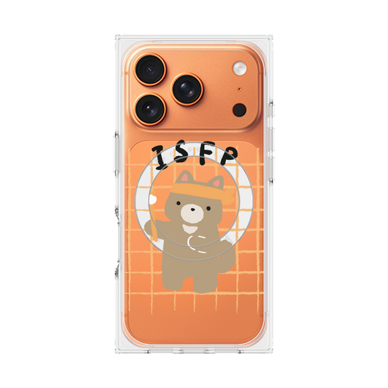 プレミアムスクエアケース with MagSafe［ オリジナル - ISFP 冒険家 - キャラクター ］