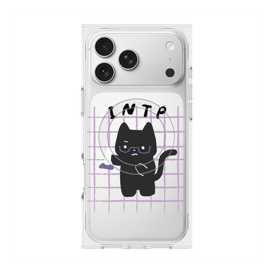 プレミアムスクエアケース with MagSafe［ オリジナル - INTP 論理学者 - キャラクター ］