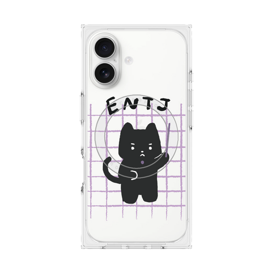プレミアムスクエアケース with MagSafe［ オリジナル - ENTJ 指揮官 - キャラクター ］