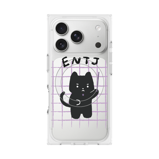 プレミアムスクエアケース with MagSafe［ オリジナル - ENTJ 指揮官 - キャラクター ］