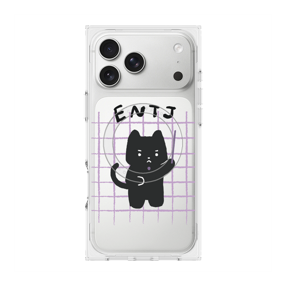 プレミアムスクエアケース with MagSafe［ オリジナル - ENTJ 指揮官 - キャラクター ］