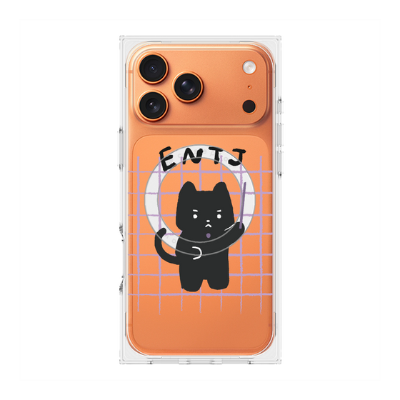 プレミアムスクエアケース with MagSafe［ オリジナル - ENTJ 指揮官 - キャラクター ］