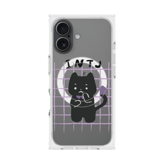 プレミアムスクエアケース with MagSafe［ オリジナル - INTJ 建築家 - キャラクター ］