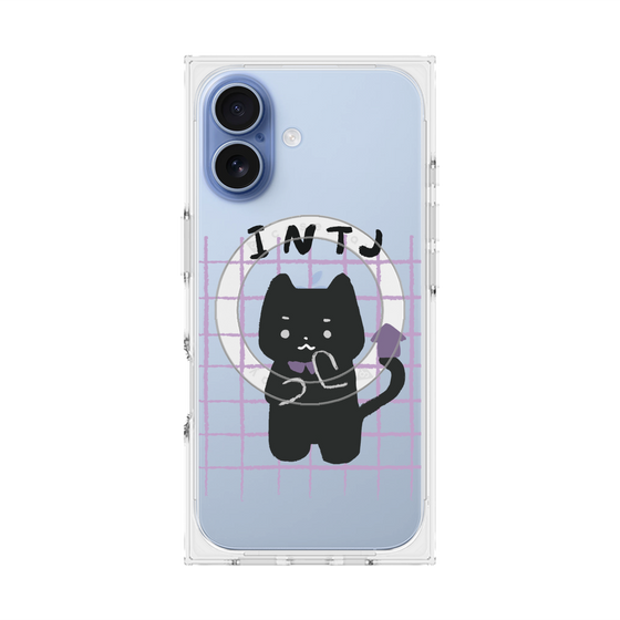 プレミアムスクエアケース with MagSafe［ オリジナル - INTJ 建築家 - キャラクター ］