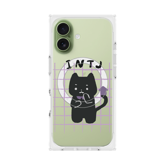 プレミアムスクエアケース with MagSafe［ オリジナル - INTJ 建築家 - キャラクター ］