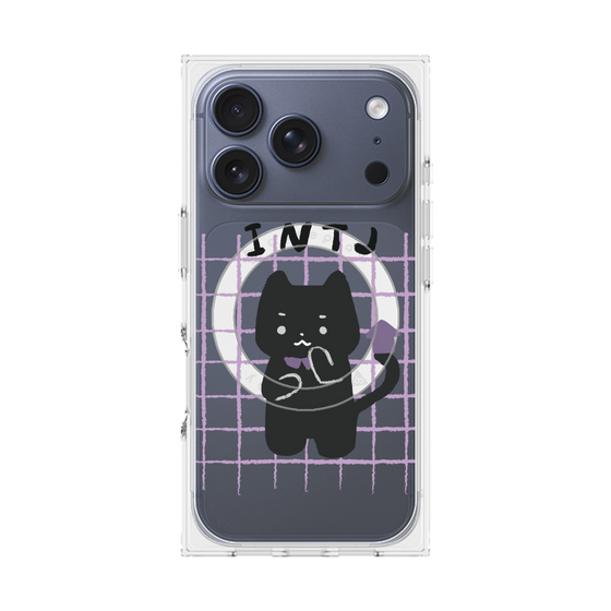 プレミアムスクエアケース with MagSafe［ オリジナル - INTJ 建築家 - キャラクター ］
