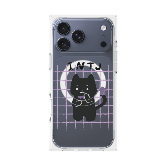 プレミアムスクエアケース with MagSafe［ オリジナル - INTJ 建築家 - キャラクター ］