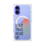 プレミアムスクエアケース with MagSafe［ オリジナル - ドットオーバーレイ - KEEP YOUR HEAD UP/A ］