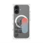 プレミアムスクエアケース with MagSafe［ オリジナル - ドットオーバーレイ - KEEP YOUR HEAD UP/A ］