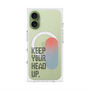 プレミアムスクエアケース with MagSafe［ オリジナル - ドットオーバーレイ - KEEP YOUR HEAD UP/A ］