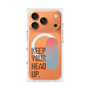 プレミアムスクエアケース with MagSafe［ オリジナル - ドットオーバーレイ - KEEP YOUR HEAD UP/A ］