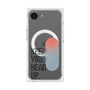 プレミアムスクエアケース with MagSafe［ オリジナル - ドットオーバーレイ - KEEP YOUR HEAD UP/A ］