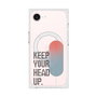 プレミアムスクエアケース with MagSafe［ オリジナル - ドットオーバーレイ - KEEP YOUR HEAD UP/A ］