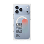 プレミアムスクエアケース with MagSafe［ オリジナル - ドットオーバーレイ - KEEP YOUR HEAD UP/A ］