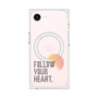 プレミアムスクエアケース with MagSafe［ オリジナル - ドットオーバーレイ - FOLLOW YOUR HEART/A ］